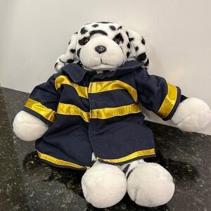 Where Bears are Born Dalmatian Dog Firefighter. Size 16”